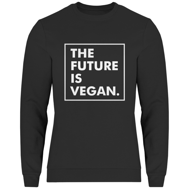 Die Zukunft ist vegan - Herren Sweatshirt - Textilzauber