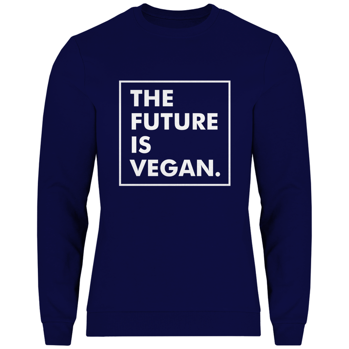 Die Zukunft ist vegan - Herren Sweatshirt - Textilzauber