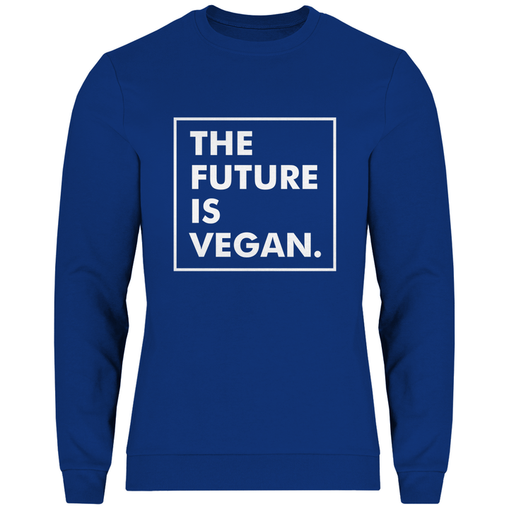 Die Zukunft ist vegan - Herren Sweatshirt - Textilzauber