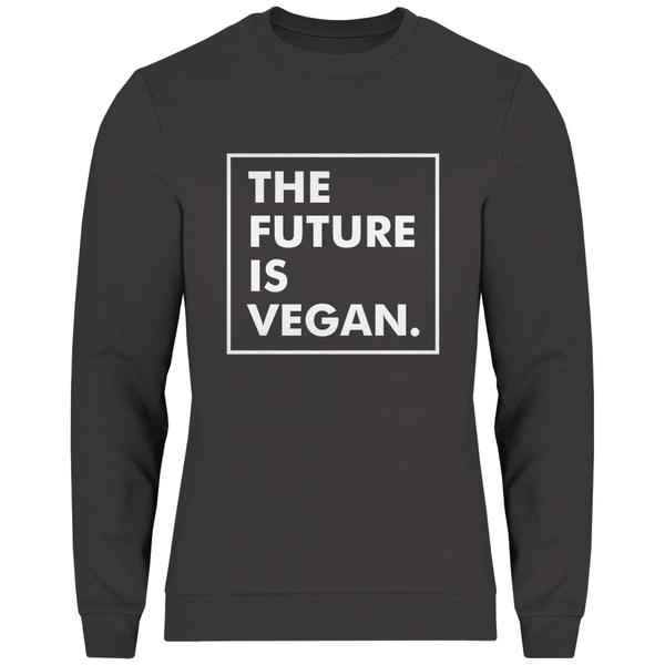 Die Zukunft ist vegan - Herren Sweatshirt - Textilzauber