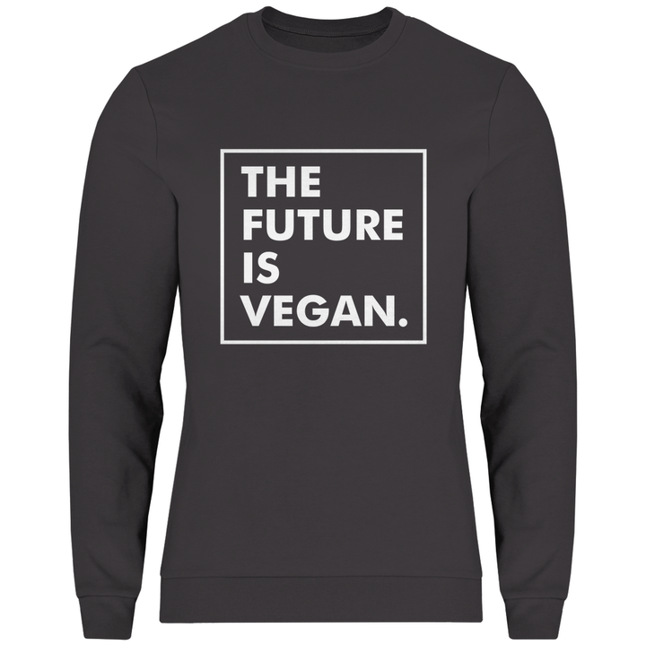 Die Zukunft ist vegan - Herren Sweatshirt - Textilzauber