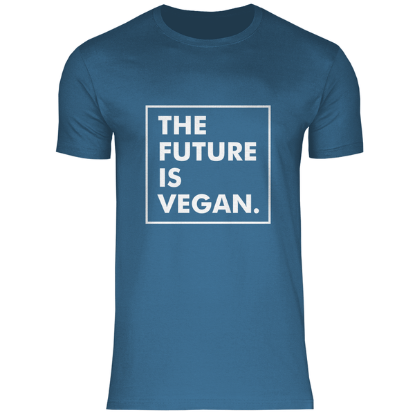 Die Zukunft ist vegan - Herren T - Shirt - Textilzauber