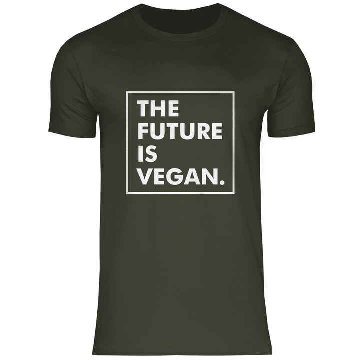 Die Zukunft ist vegan - Herren T - Shirt - Textilzauber