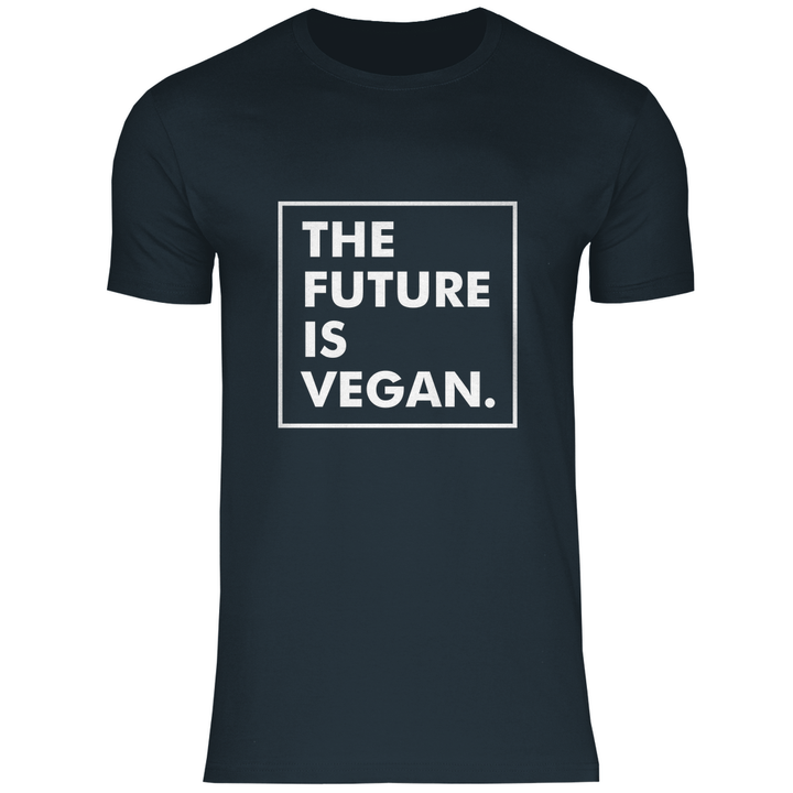 Die Zukunft ist vegan - Herren T - Shirt - Textilzauber