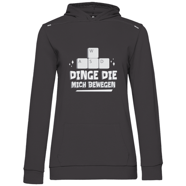 Dinge die mich bewegen - Damen Hoodie - Textilzauber