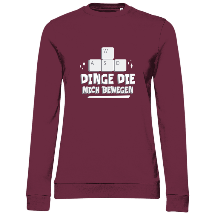 Dinge die mich bewegen - Damen Sweatshirt - Textilzauber