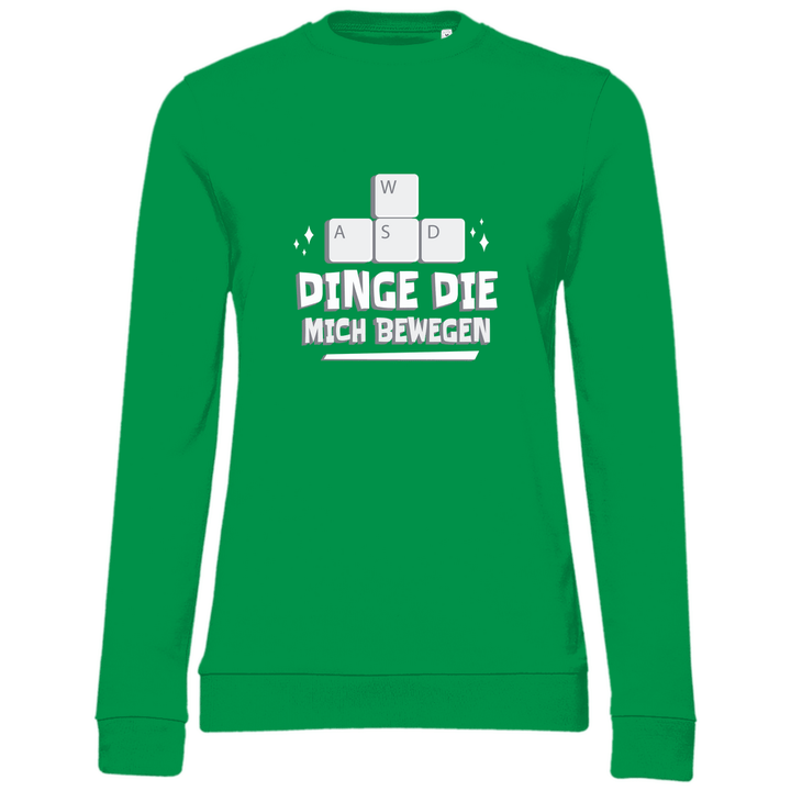 Dinge die mich bewegen - Damen Sweatshirt - Textilzauber