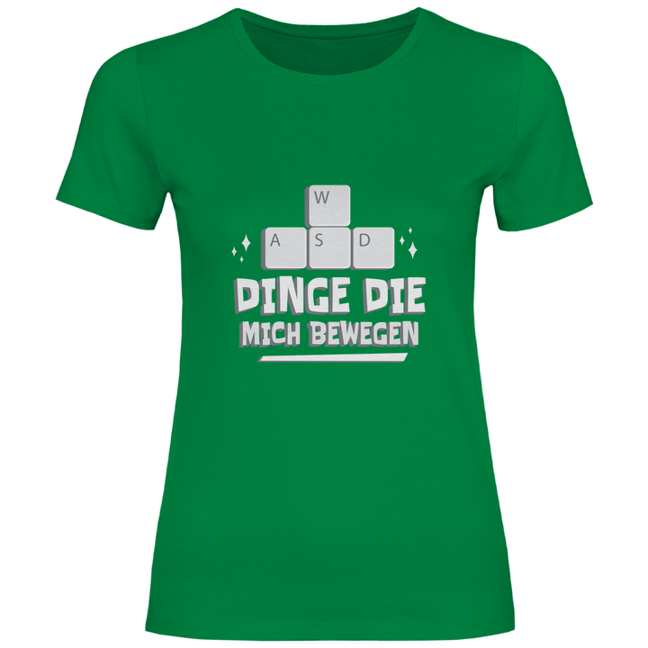 Dinge die mich bewegen - Damen T - Shirt - Textilzauber