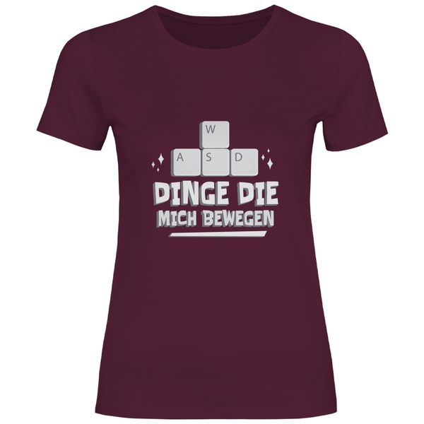 Dinge die mich bewegen - Damen T - Shirt - Textilzauber