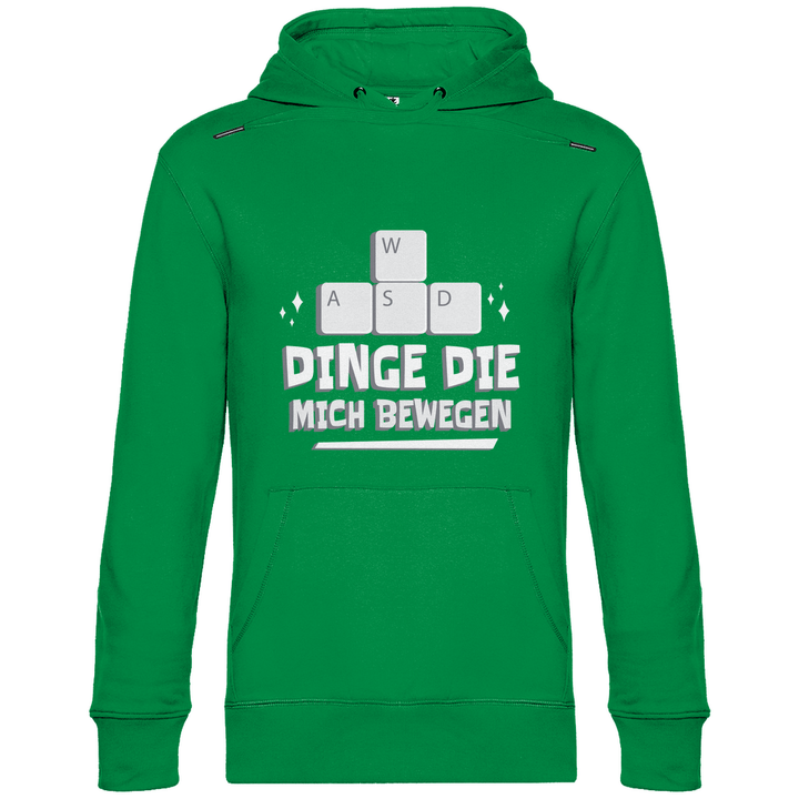 Dinge die mich bewegen - Herren Hoodie - Textilzauber