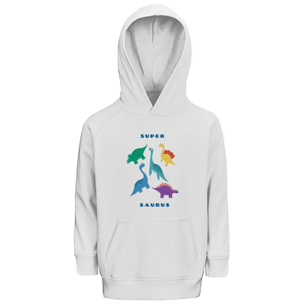 Dino - Freunde - Premium Bio Kinderhoodie - Textilzauber