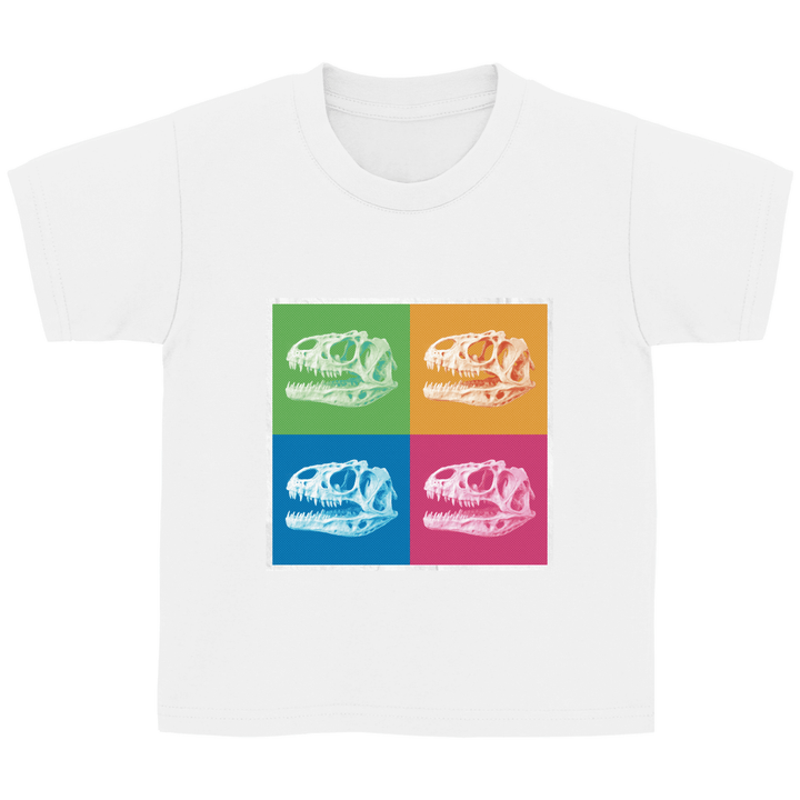 Dino Pop - Art - Kinder T - Shirt - Textilzauber