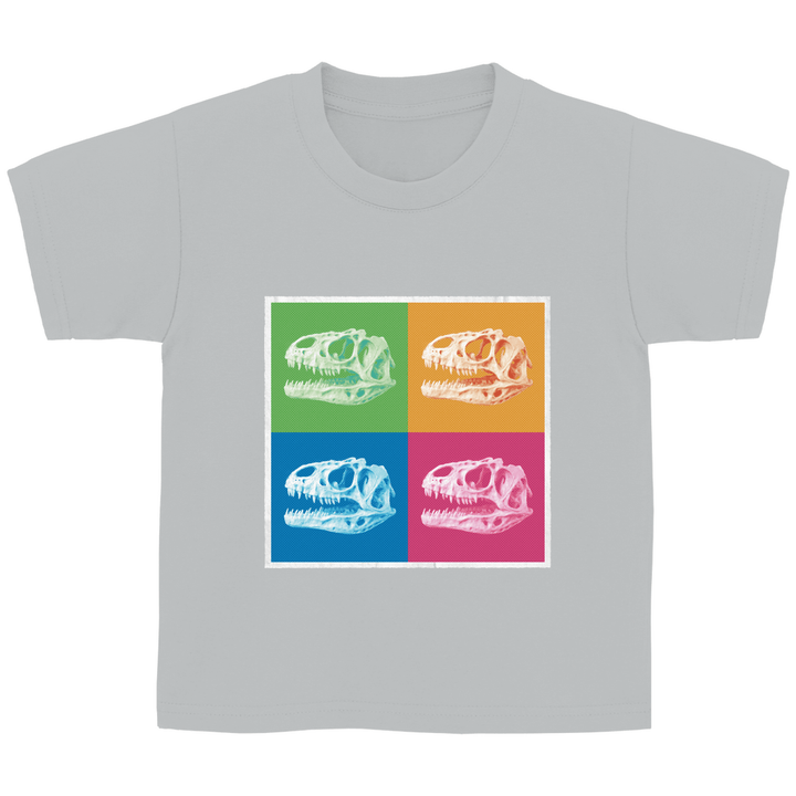 Dino Pop - Art - Kinder T - Shirt - Textilzauber
