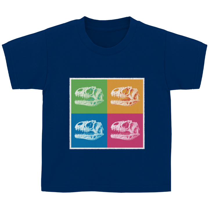 Dino Pop - Art - Kinder T - Shirt - Textilzauber