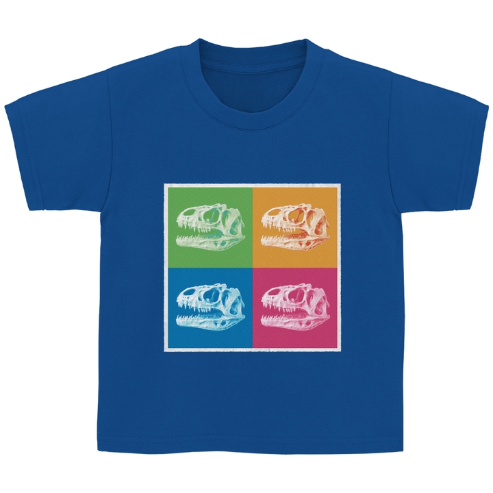 Dino Pop - Art - Kinder T - Shirt - Textilzauber
