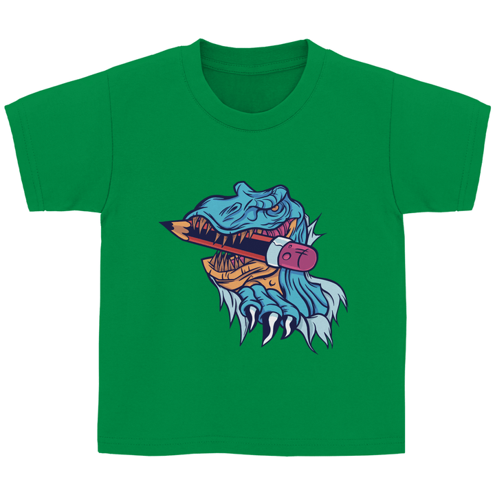 Dino - Schreibspaß - Kinder T - Shirt - Textilzauber