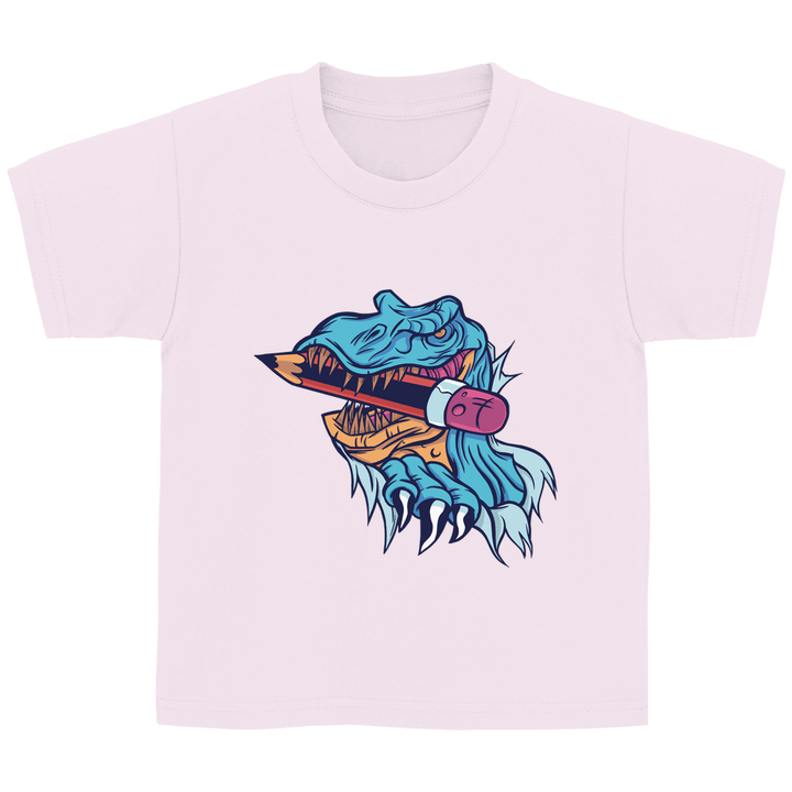 Dino - Schreibspaß - Kinder T - Shirt - Textilzauber