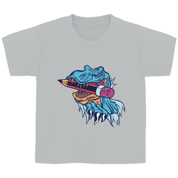 Dino - Schreibspaß - Kinder T - Shirt - Textilzauber