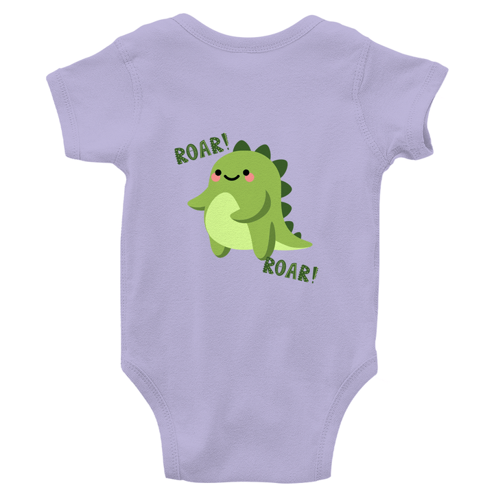 Dino Spaß - Bio Baby - Body mit Rückendruck - Textilzauber