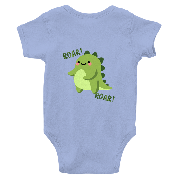 Dino Spaß - Bio Baby - Body mit Rückendruck - Textilzauber