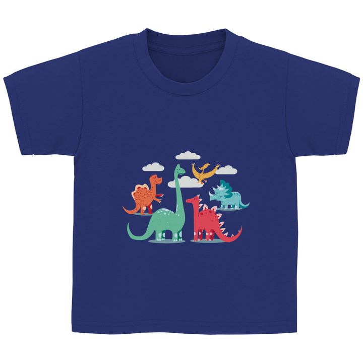 Dinosaurier Parade - Kinder T - Shirt - Textilzauber