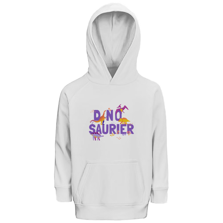 Dinosaurier - Premium Bio Kinderhoodie - Textilzauber