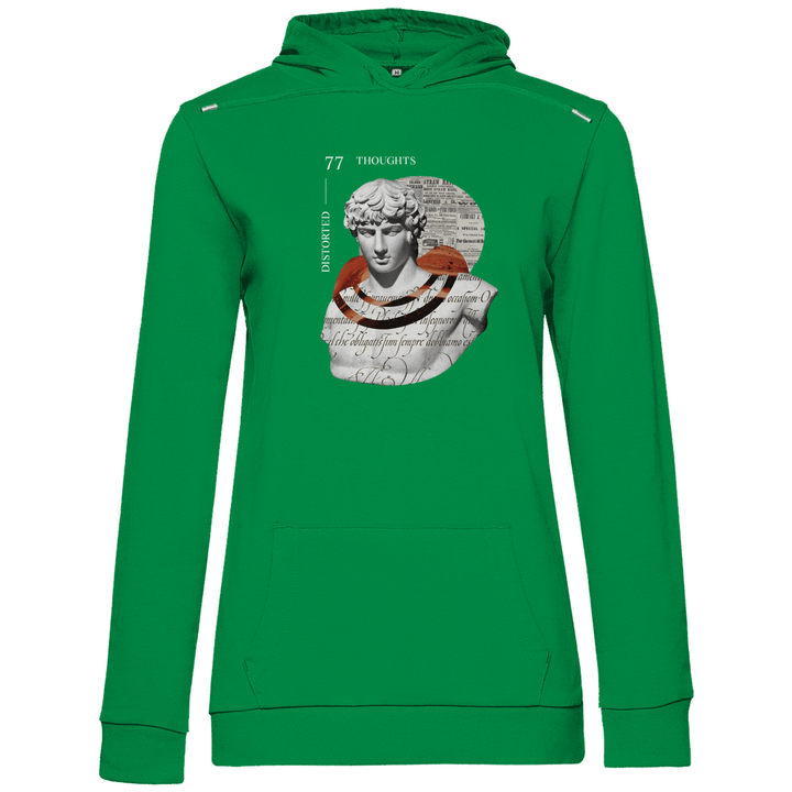 Distorted Thoughts - Damen Hoodie - Textilzauber
