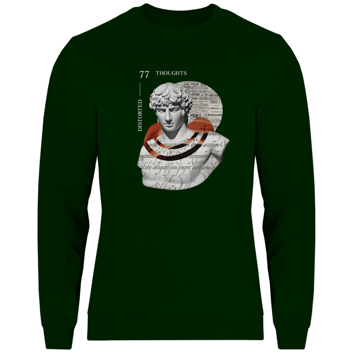 Distorted Thoughts - Herren Sweatshirt - Textilzauber