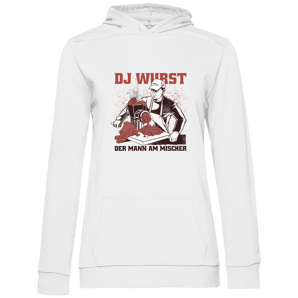 DJ Wurst - Damen Hoodie - Textilzauber