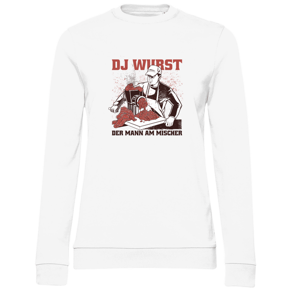 DJ Wurst - Damen Sweatshirt - Textilzauber