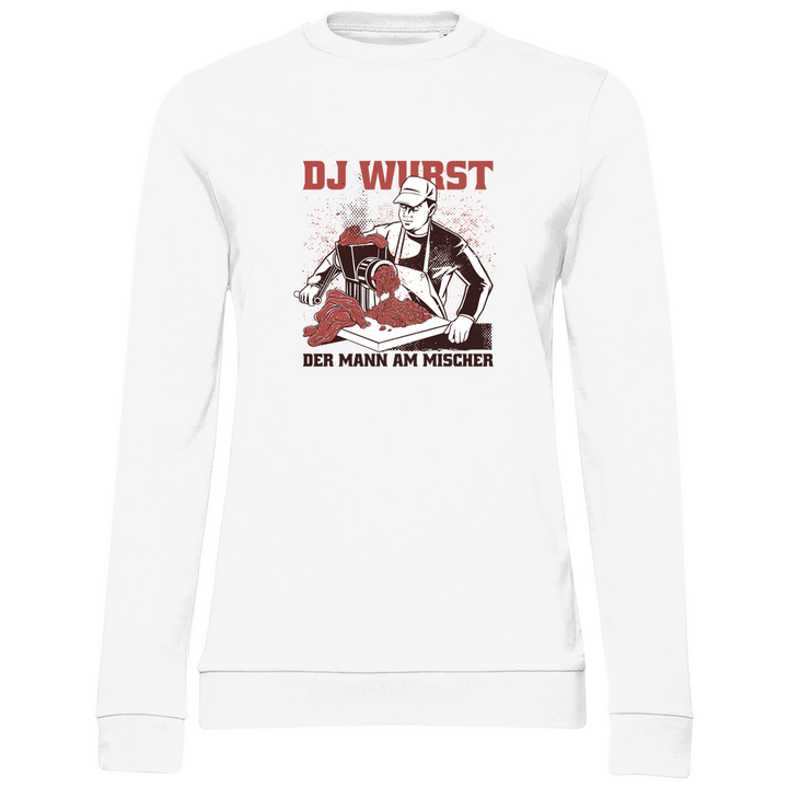 DJ Wurst - Damen Sweatshirt - Textilzauber