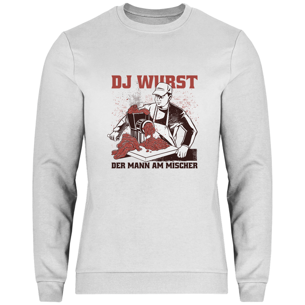 DJ Wurst - Herren Sweatshirt - Textilzauber