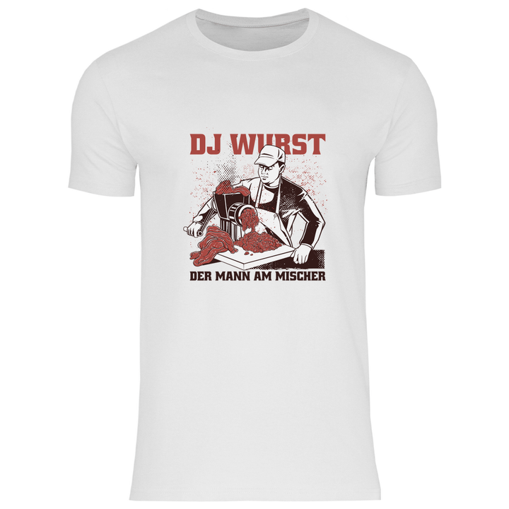 DJ Wurst - Herren T - Shirt - Textilzauber