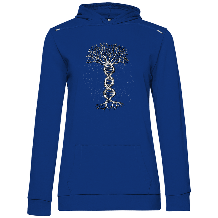 DNS - Baum - Damen Hoodie - Textilzauber
