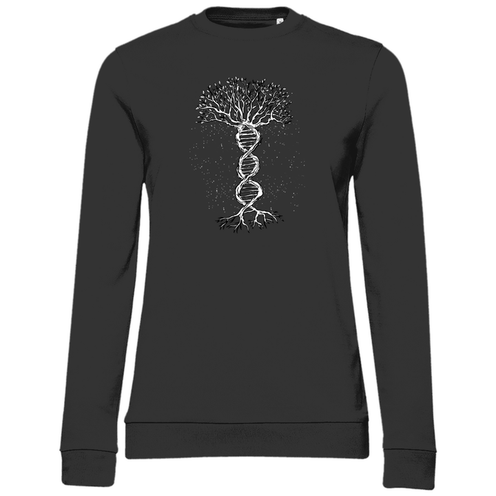 DNS - Baum - Damen Sweatshirt - Textilzauber