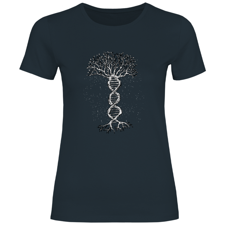 DNS - Baum - Damen T - Shirt - Textilzauber
