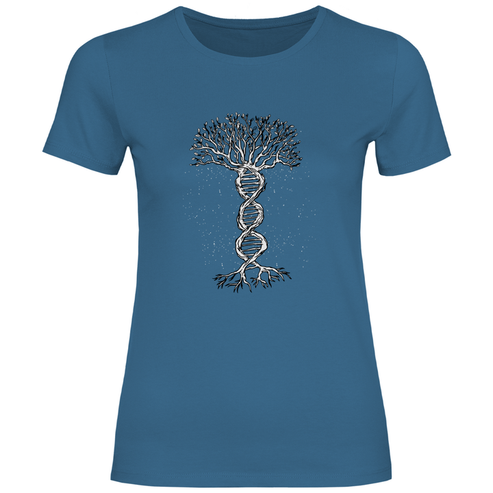 DNS - Baum - Damen T - Shirt - Textilzauber