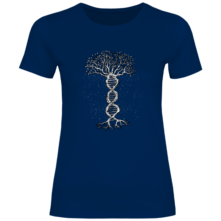 DNS - Baum - Damen T - Shirt - Textilzauber