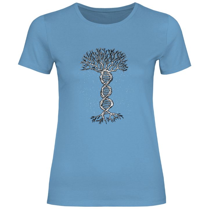 DNS - Baum - Damen T - Shirt - Textilzauber