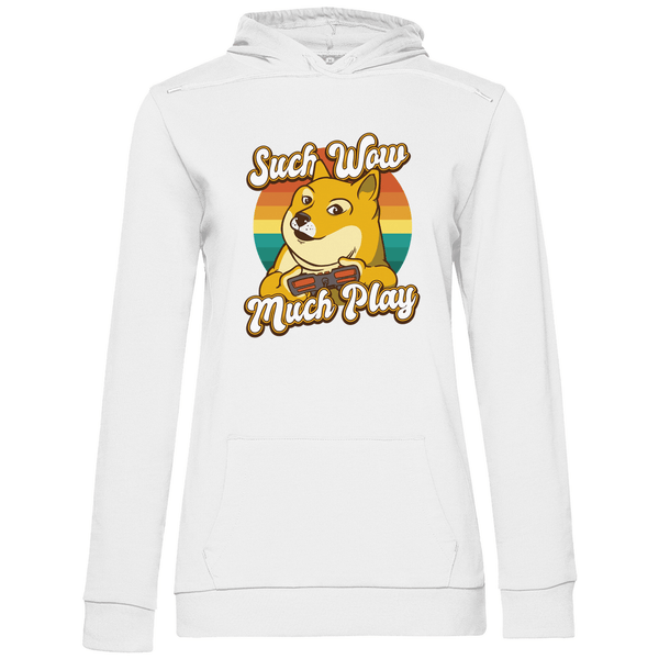 Doge Gamer - Damen Hoodie - Textilzauber