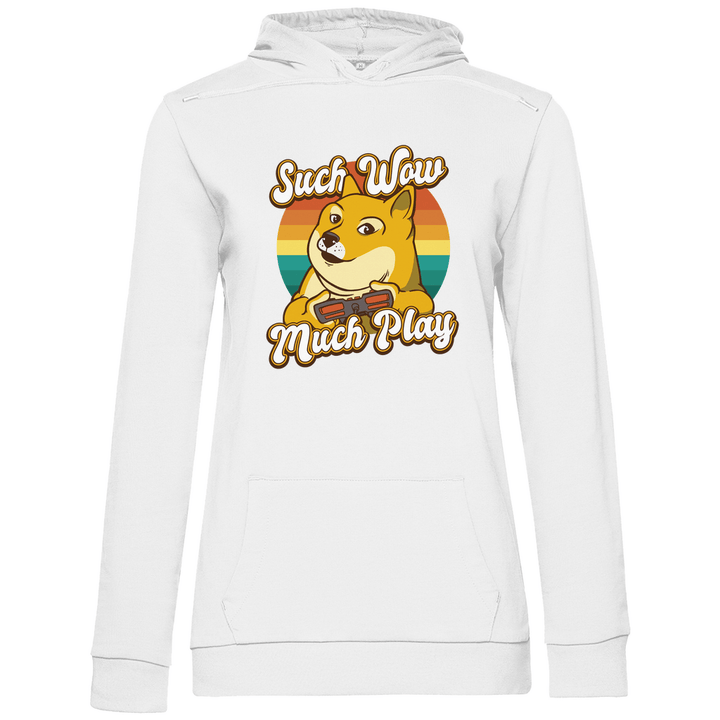Doge Gamer - Damen Hoodie - Textilzauber