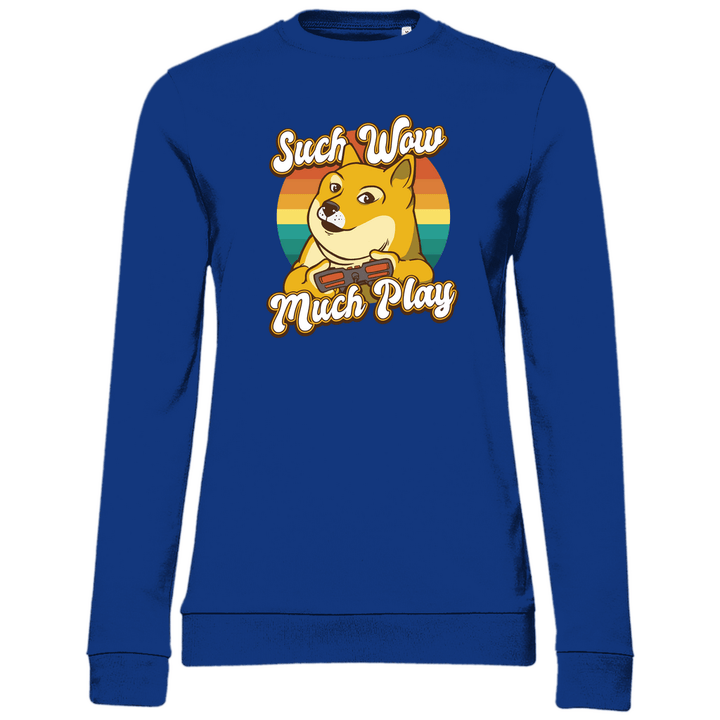 Doge Gamer - Damen Sweatshirt - Textilzauber
