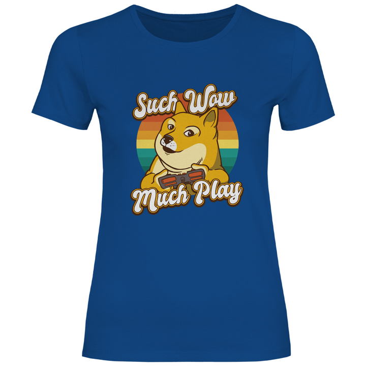 Doge Gamer - Damen T - Shirt - Textilzauber