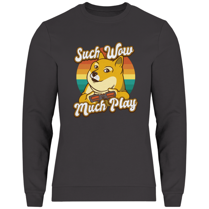 Doge Gamer - Herren Sweatshirt - Textilzauber