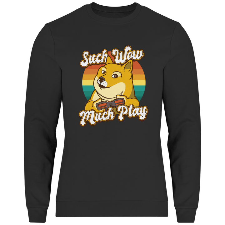 Doge Gamer - Herren Sweatshirt - Textilzauber