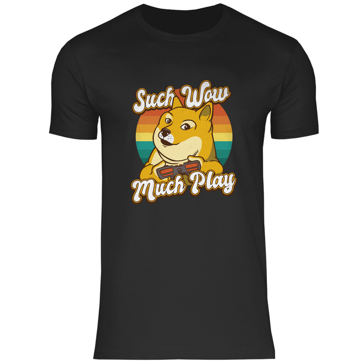 Doge Gamer - Herren T - Shirt - Textilzauber