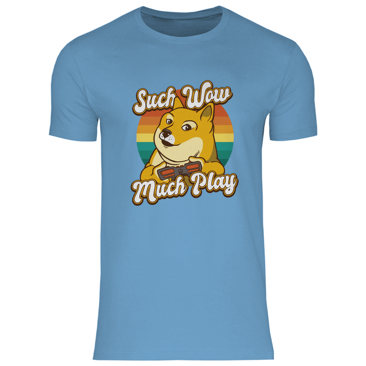 Doge Gamer - Herren T - Shirt - Textilzauber