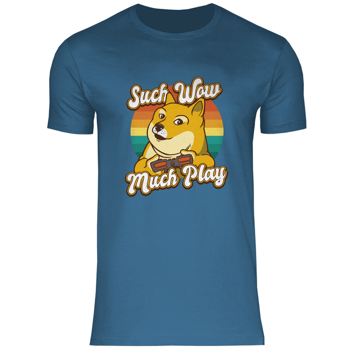 Doge Gamer - Herren T - Shirt - Textilzauber