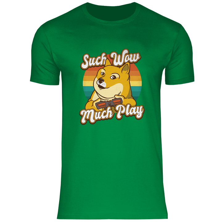 Doge Gamer - Herren T - Shirt - Textilzauber