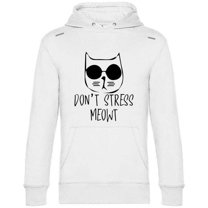 Don't Stress Meowt - Herren Hoodie - Textilzauber